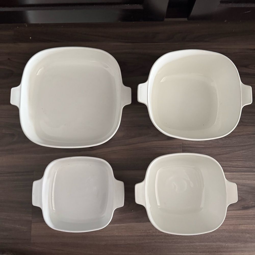 Vintage Corning Ware Cornflower Blue Baking & Cookware 8 Piece Set Lids & Handle - Picture 2 of 16